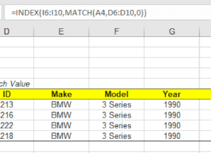 Why You Should Be Using INDEX MATCH instead of VLOOKUP